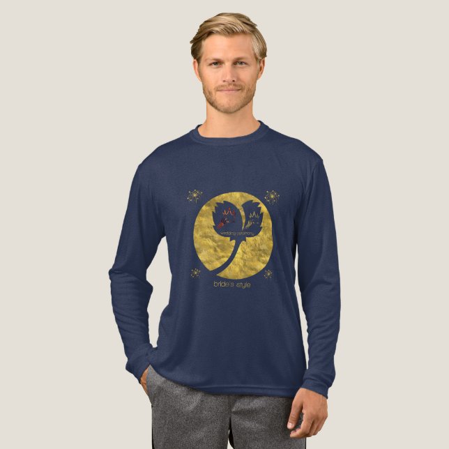 T-shirt En Tri-matière Style de la mariée (Recto complet)