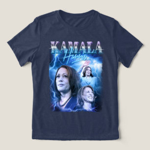 T-shirt En Tri-matière Style Kamala Harris Retro 90s