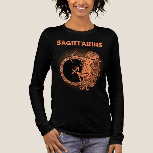 T-shirt En Tri-matière Style médiéval Zodiac Sagittarius (Recto)