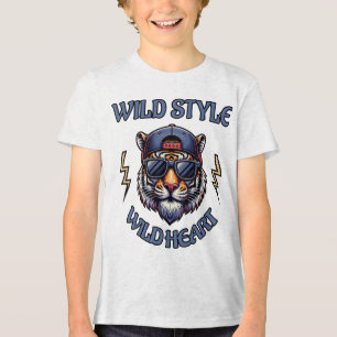 T-shirt En Tri-matière Style sauvage, Coeur sauvage 1