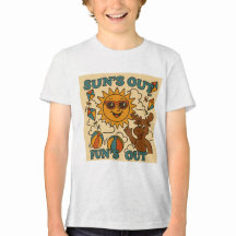 Sun’s Out, Fun’s Out ! - Tee d'été pour enfants ré
