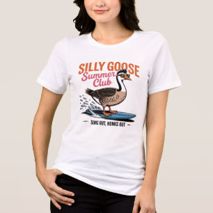 T-shirt En Tri-matière Suns Out, Honks Out" - Silly Goose Surfing