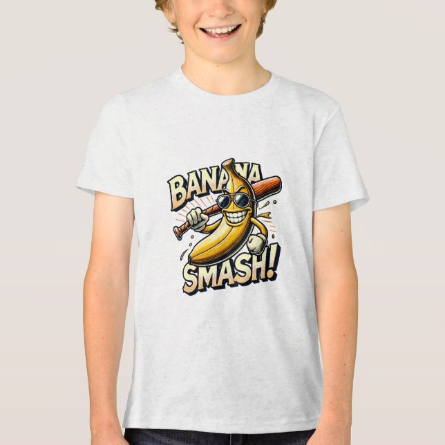T-shirt En Tri-matière Super Banane (Recto)