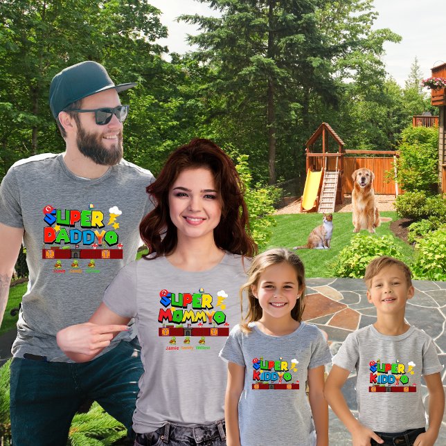 T-shirt En Tri-matière Super Kids (Créateur téléchargé)