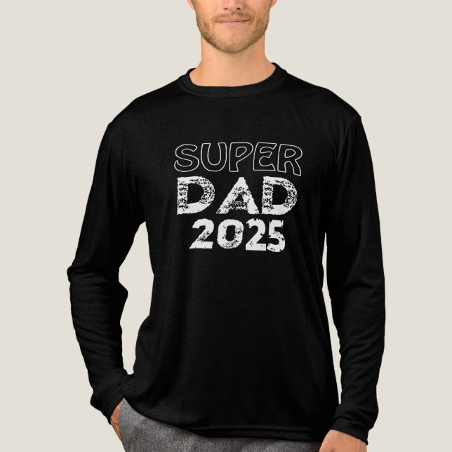 T-shirt En Tri-matière super papa (Recto)