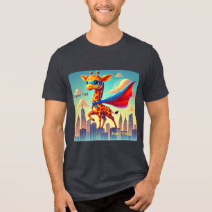 T-shirt En Tri-matière Super Tall, Super Calm - Hero Giraffe