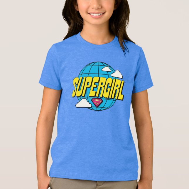 T-shirt En Tri-matière Supergirl Global Pop Graphic (Recto)