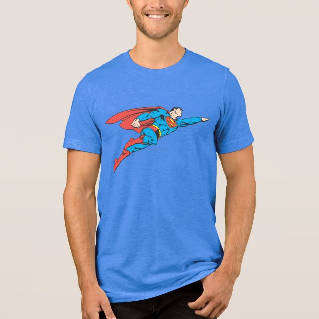 T-shirt En Tri-matière Superman Flying Right (Recto)