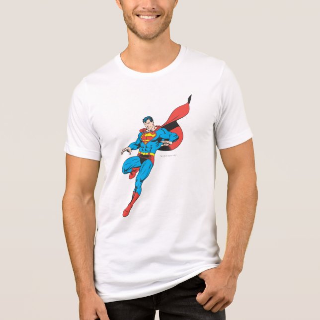 T-shirt En Tri-matière Superman Lands Lightly 2 (Recto)