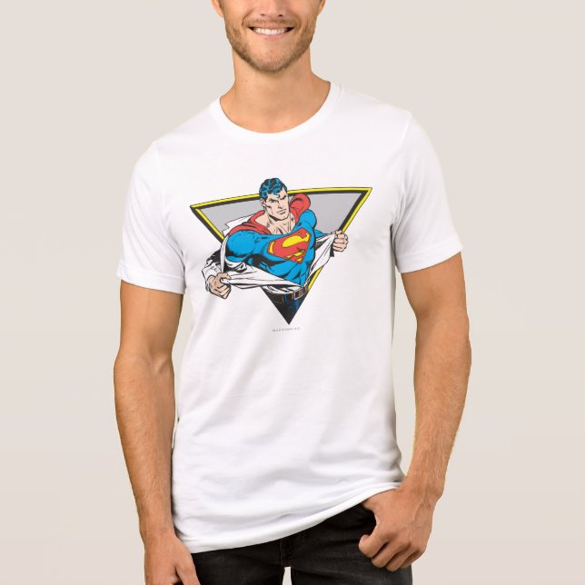 T-shirt En Tri-matière Superman révélé (Recto)