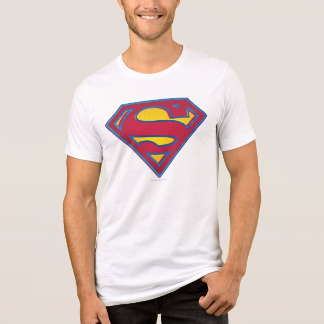 T-shirt En Tri-matière Superman S-Shield | Logo de points (Recto)