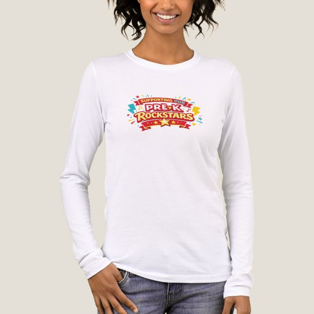 T-shirt En Tri-matière Superstars de la pré-maternelle (Recto)