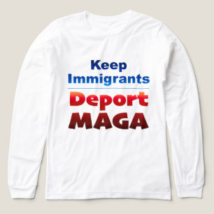 T-shirt En Tri-matière Supprimer MAGA manches longues
