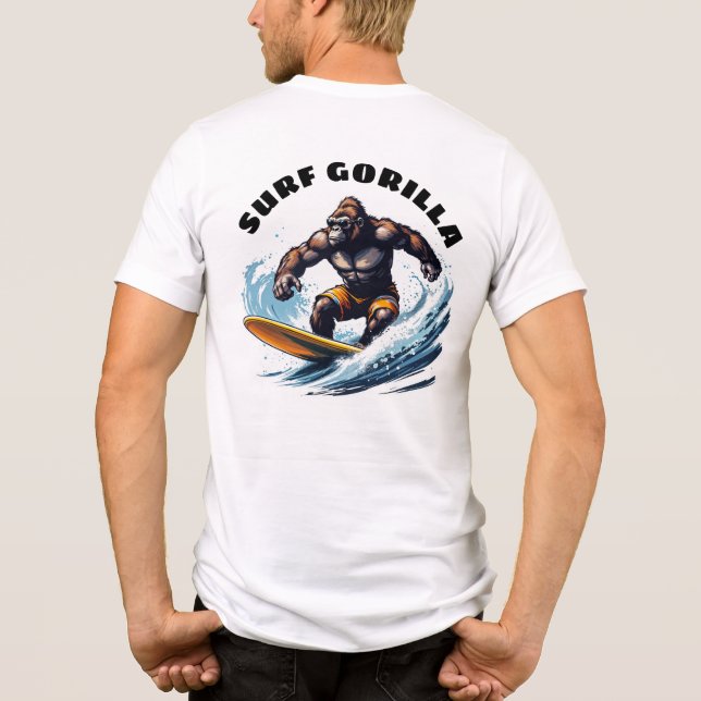 T-shirt En Tri-matière Surf Gorilla (Verso)