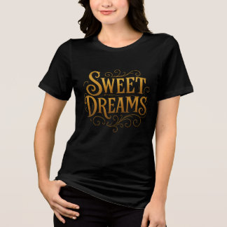 T-shirt En Tri-matière "Sweet Dreams" Typografy