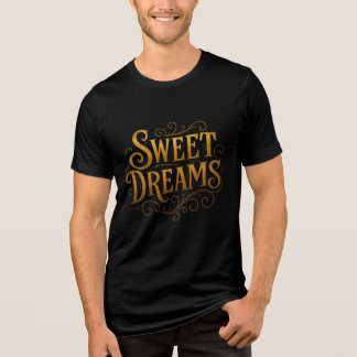 T-shirt En Tri-matière "Sweet Dreams" Typografy