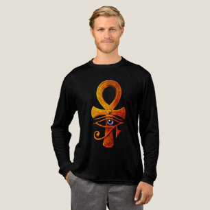 T-shirt En Tri-matière Symbole antique égyptien Ankh Eye of Horus Protége