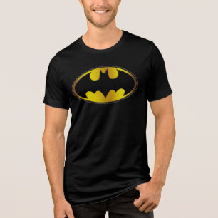 T-shirt En Tri-matière Symbole Batman   Logo de dégradé ovale