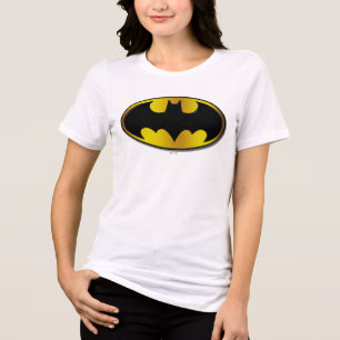 T-shirt En Tri-matière Symbole Batman   Logo de dégradé ovale