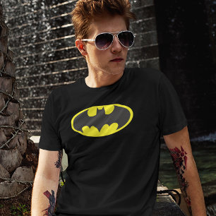 T-shirt En Tri-matière Symbole Batman Logo Oval de chauve-souris