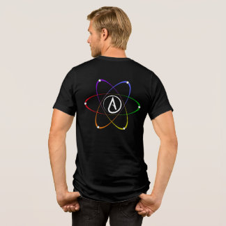 T-shirt En Tri-matière Symbole d'atome athée arc-en-ciel blanc 0, 60, 120