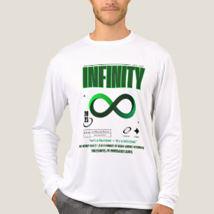 T-shirt En Tri-matière Symbole d'infini Motivation esprit Tee