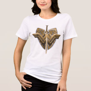 T-shirt En Tri-matière Symbole Wonder Woman avec l'épée de la justice