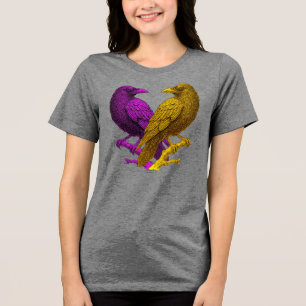 T-shirt En Tri-matière Symbolic Raven Art Shirt