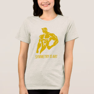 T-shirt En Tri-matière Symmetry Is Art Golden Era Bodybuilding Motivation