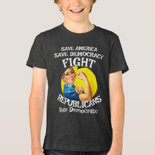 T-SHIRT EN TRI-MATIÈRE T GOUVERNEMENT FISA ATF TSA FEMA HUD IRS DHS LF GS
