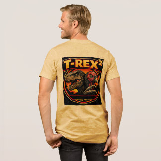 T-shirt En Tri-matière T-Rex au carré