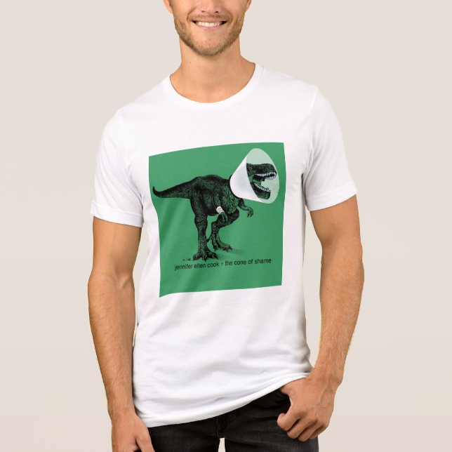 T-shirt En Tri-matière T Rex Cone of Shame    Jennifer ellen Cook (Recto)
