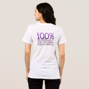T-shirt En Tri-matière T-shirt 100% Responsable