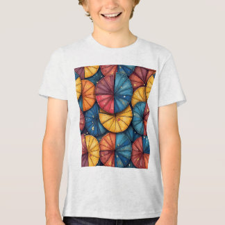 T-shirt En Tri-matière T-shirt à manches courtes pour enfants motifs oran