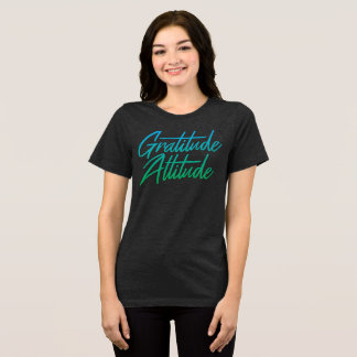 T-shirt En Tri-matière T-shirt attitude de gratitude
