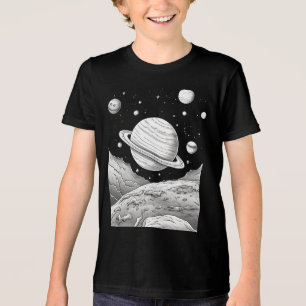 T-shirt En Tri-matière T-shirt aventure spatiale pour enfants