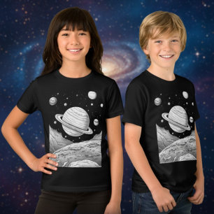 T-shirt En Tri-matière T-shirt aventure spatiale pour enfants