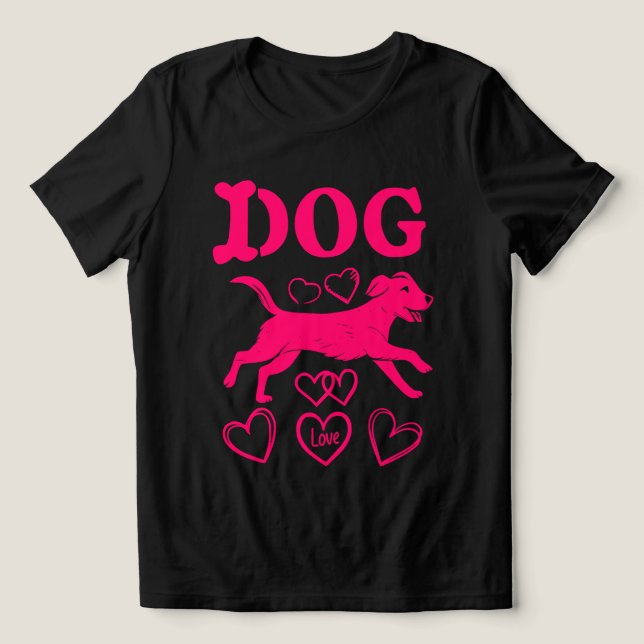 T-shirt En Tri-matière T-shirt CHIENS AMATEUR (Design Recto)