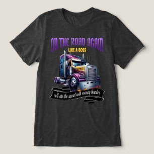T-shirt En Tri-matière T-shirt conducteur semi-camion