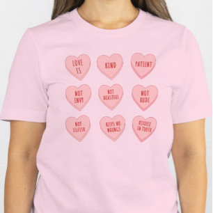 T-shirt En Tri-matière T-shirt de la Saint-Valentin inspiré par la foi av