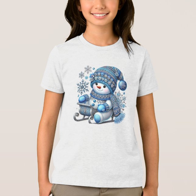 T-shirt En Tri-matière T-Shirt de Noël (Recto)