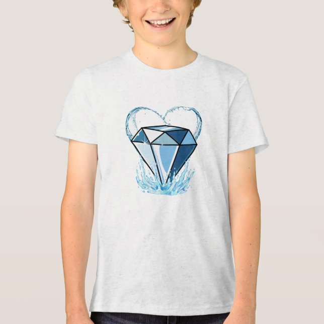 T-shirt En Tri-matière T-shirt Diamond pour les jeunes (Recto)