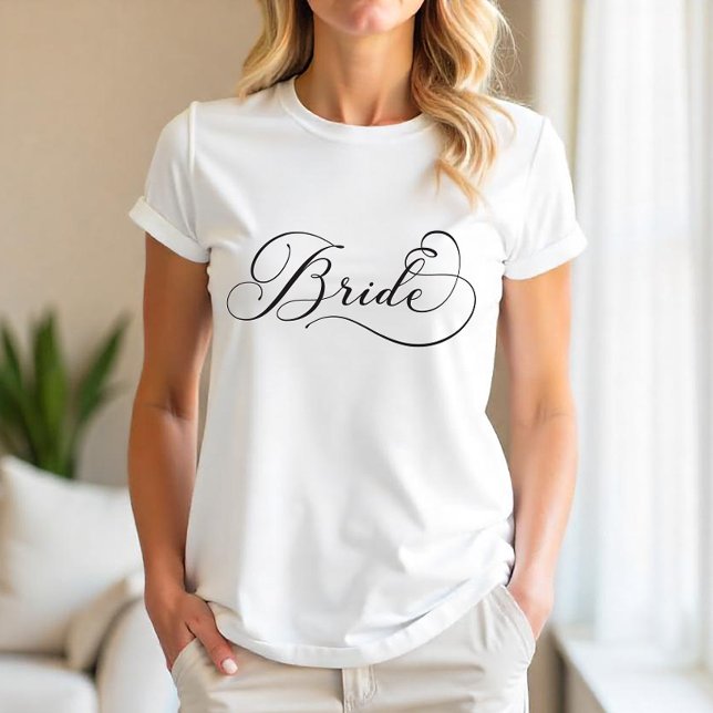 T-shirt En Tri-matière T-Shirt Élégant pour la Mariée – Enterrement de Vi (Bride Tee)