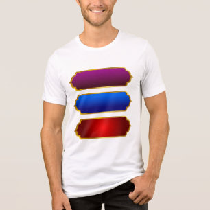 T-shirt En Tri-matière T-shirt en coton blanc pour hommes
