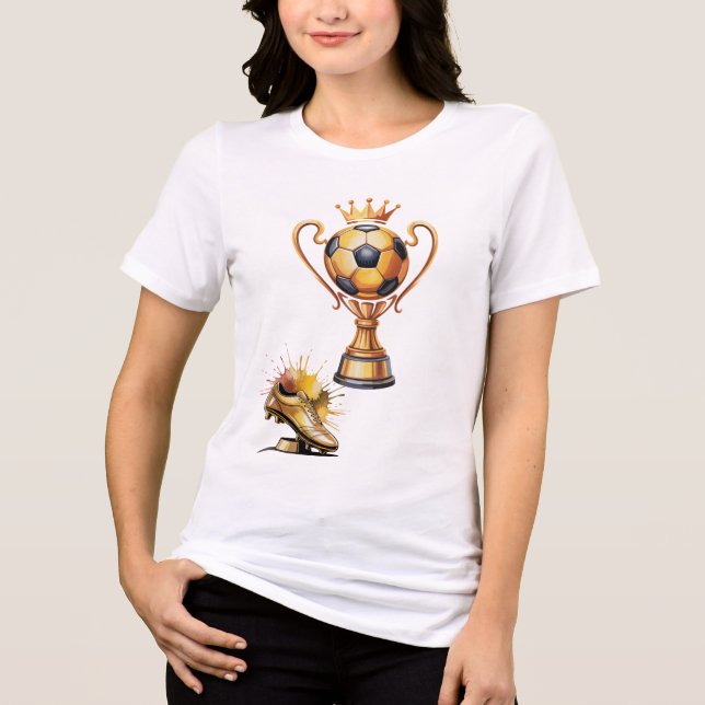 T-shirt En Tri-matière T-Shirt-Family Soccer T-Shirt (Recto)