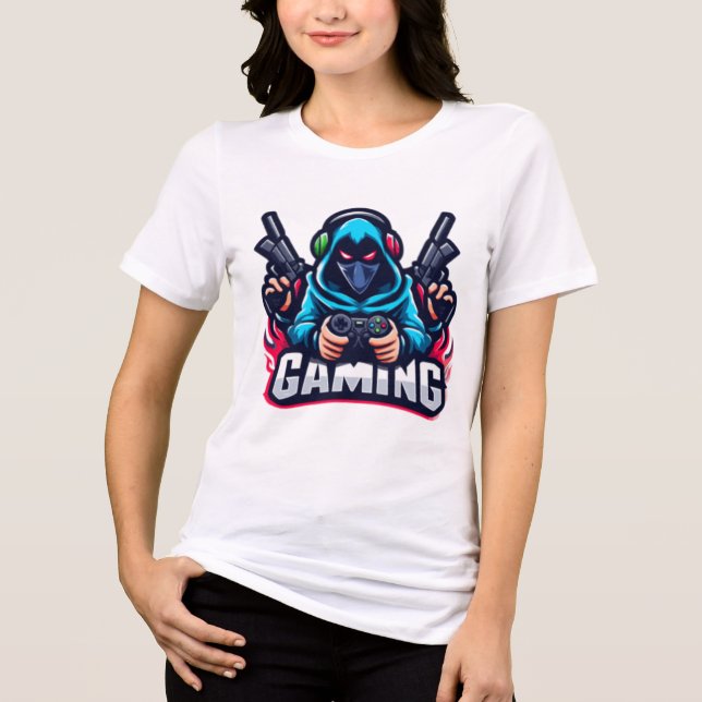 T-shirt En Tri-matière T-shirt femme Assassin Gamer | Vêtements urbains (Recto)