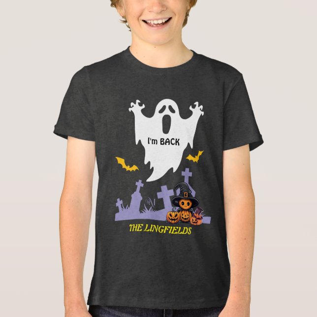 T-shirt En Tri-matière T-Shirt :  HALLOWEEN I'm Back #8 (Recto)