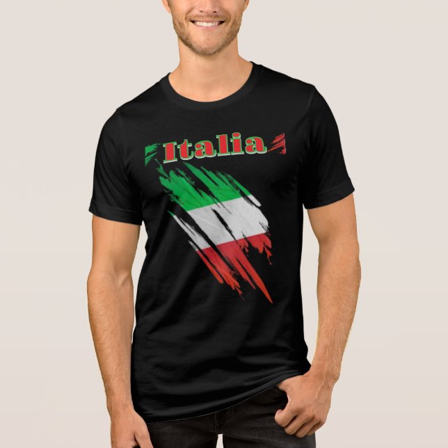 T-shirt En Tri-matière T-shirt ITALIE (Recto)