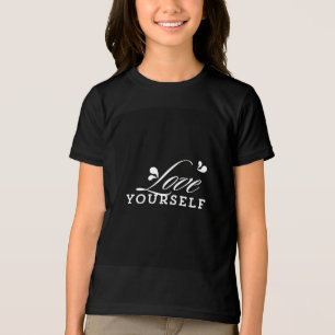 T-shirt En Tri-matière T-shirt Love Yourself Typographie