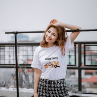 T-shirt En Tri-matière T-shirt maman chien élégant